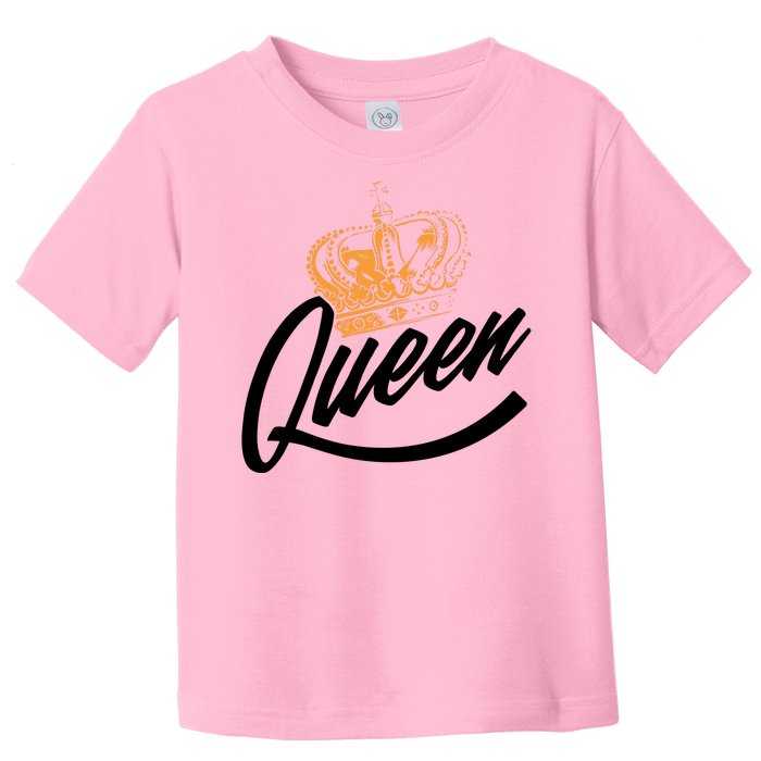 Queen Gold Crown  Toddler T-Shirt