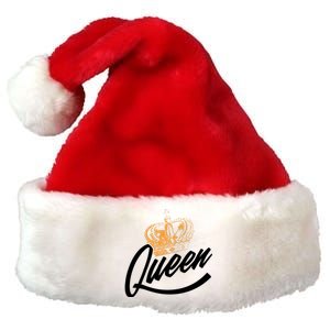 Queen Gold Crown  Premium Christmas Santa Hat