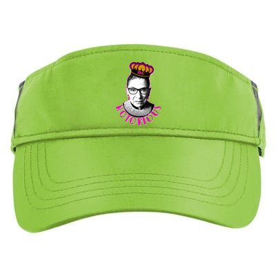 Queen Notorious RBG Ruth Bader Ginsburg Tribute Adult Drive Performance Visor