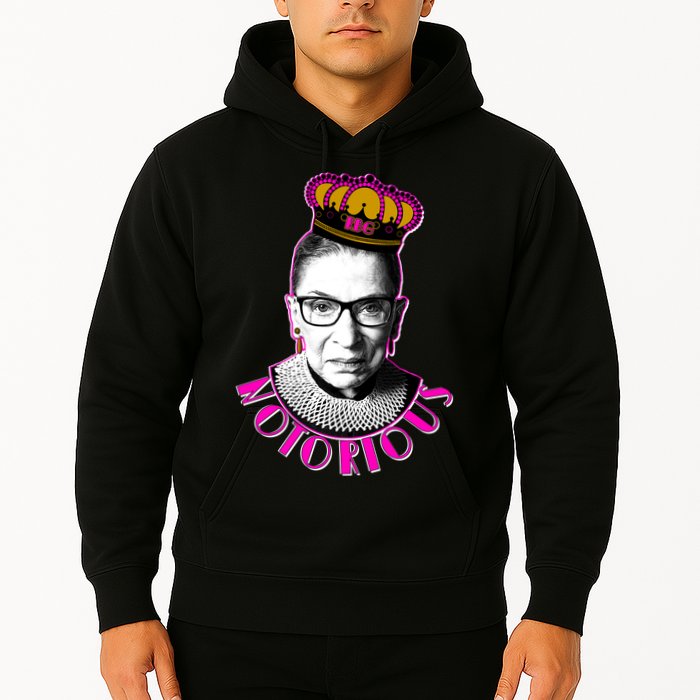 Queen Notorious RBG Ruth Bader Ginsburg Tribute Hoodie