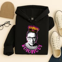 Queen Notorious RBG Ruth Bader Ginsburg Tribute Hoodie