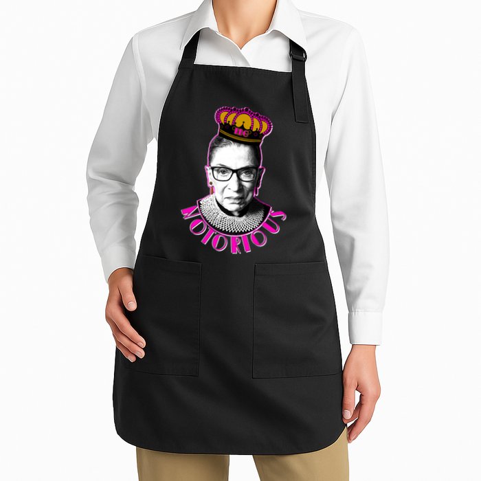 Queen Notorious RBG Ruth Bader Ginsburg Tribute Apron