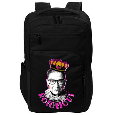Queen Notorious RBG Ruth Bader Ginsburg Tribute Impact Tech Backpack