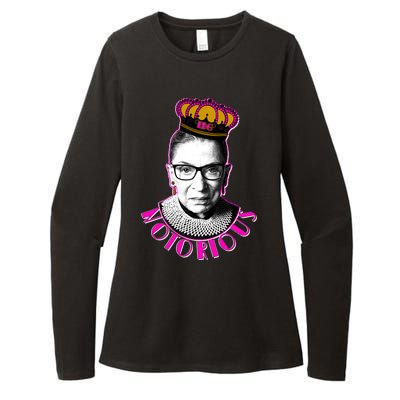 Queen Notorious RBG Ruth Bader Ginsburg Tribute Womens CVC Long Sleeve Shirt