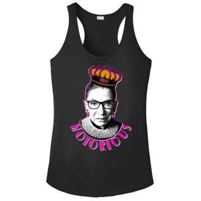 Queen Notorious RBG Ruth Bader Ginsburg Tribute Ladies PosiCharge Competitor Racerback Tank