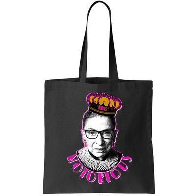 Queen Notorious RBG Ruth Bader Ginsburg Tribute Bag