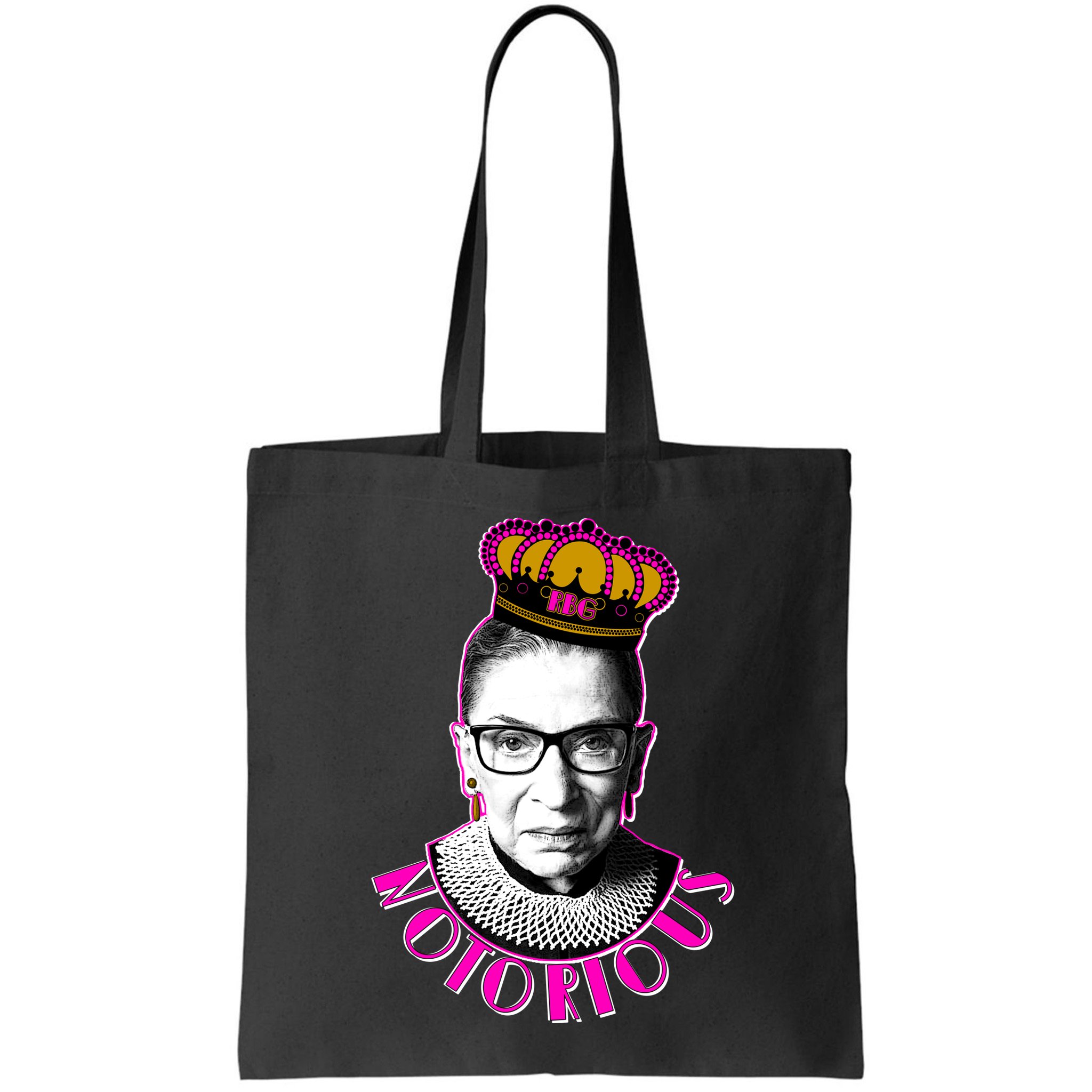 Queen Notorious RBG Ruth Bader Ginsburg Tribute Bag