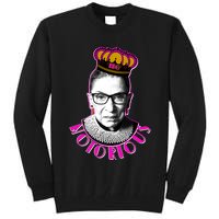 Queen Notorious RBG Ruth Bader Ginsburg Tribute Tall Sweatshirt