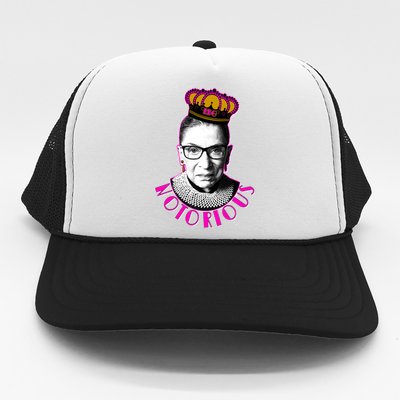 Queen Notorious RBG Ruth Bader Ginsburg Tribute Trucker Hat