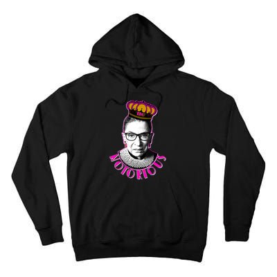 Queen Notorious RBG Ruth Bader Ginsburg Tribute Tall Hoodie