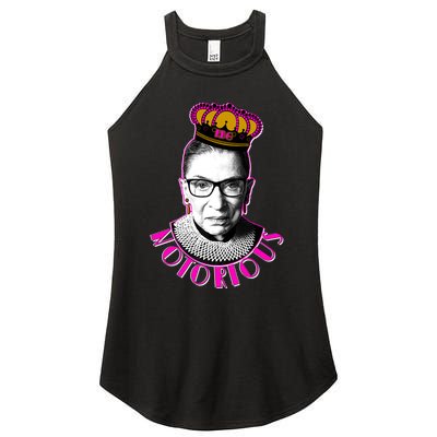 Queen Notorious RBG Ruth Bader Ginsburg Tribute Women's Perfect Tri Rocker Tank