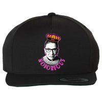 Queen Notorious RBG Ruth Bader Ginsburg Tribute Wool Snapback Cap
