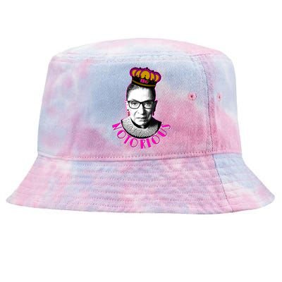 Queen Notorious RBG Ruth Bader Ginsburg Tribute Tie-Dyed Bucket Hat