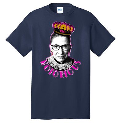 Queen Notorious RBG Ruth Bader Ginsburg Tribute Tall T-Shirt