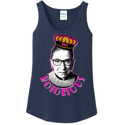 Queen Notorious RBG Ruth Bader Ginsburg Tribute Ladies Essential Tank