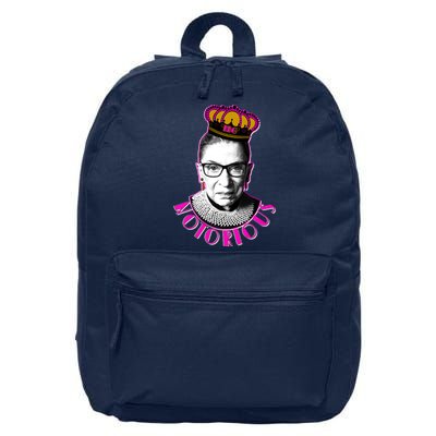 Queen Notorious RBG Ruth Bader Ginsburg Tribute 16 in Basic Backpack