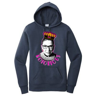 Queen Notorious RBG Ruth Bader Ginsburg Tribute Women's Pullover Hoodie