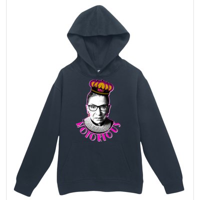 Queen Notorious RBG Ruth Bader Ginsburg Tribute Urban Pullover Hoodie