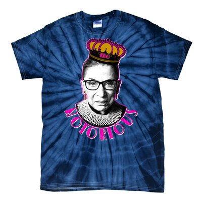 Queen Notorious RBG Ruth Bader Ginsburg Tribute Tie-Dye T-Shirt