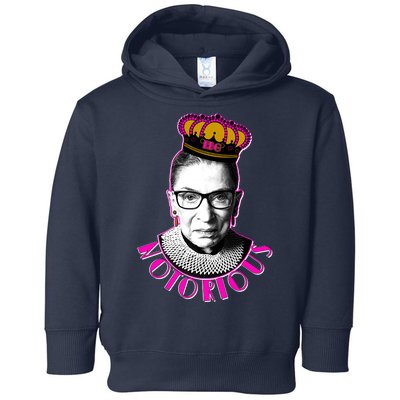 Queen Notorious RBG Ruth Bader Ginsburg Tribute Toddler Hoodie