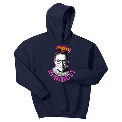 Queen Notorious RBG Ruth Bader Ginsburg Tribute Kids Hoodie