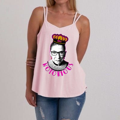 Queen Notorious RBG Ruth Bader Ginsburg Tribute Women's Strappy Tank