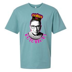 Queen Notorious RBG Ruth Bader Ginsburg Tribute Sueded Cloud Jersey T-Shirt