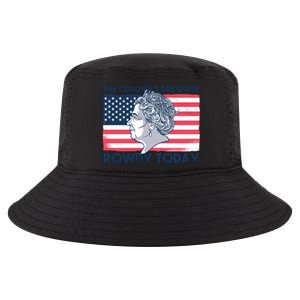 Queen Of England American Flag Cool Comfort Performance Bucket Hat