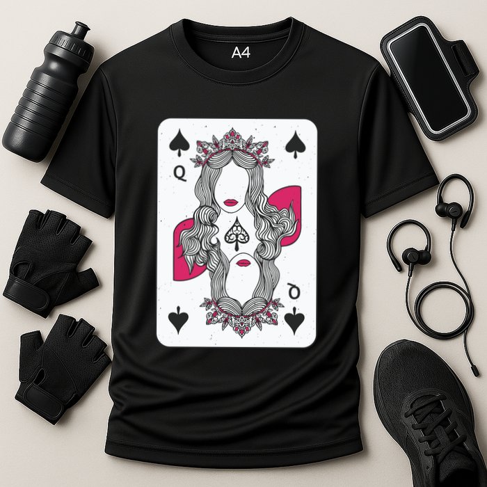 Queen Of Spades Cooling Performance Crew T-Shirt