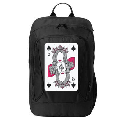 Queen Of Spades City Backpack