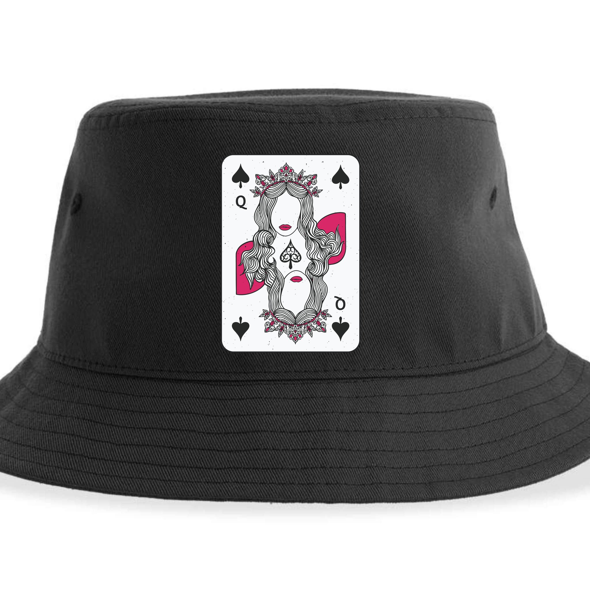 Queen Of Spades Sustainable Bucket Hat