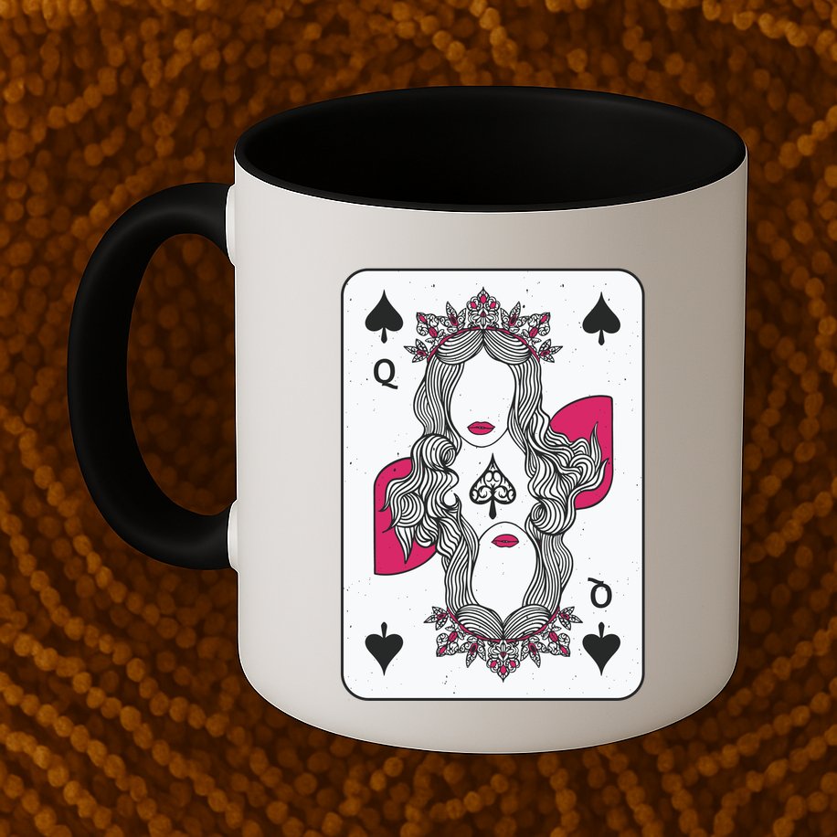 Queen Of Spades Mug