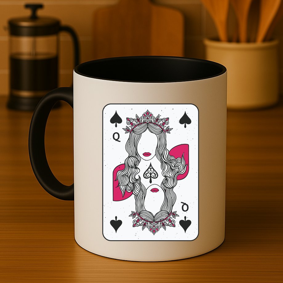 Queen Of Spades Mug