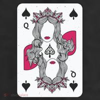 Queen Of Spades 25L Jumbo Tote