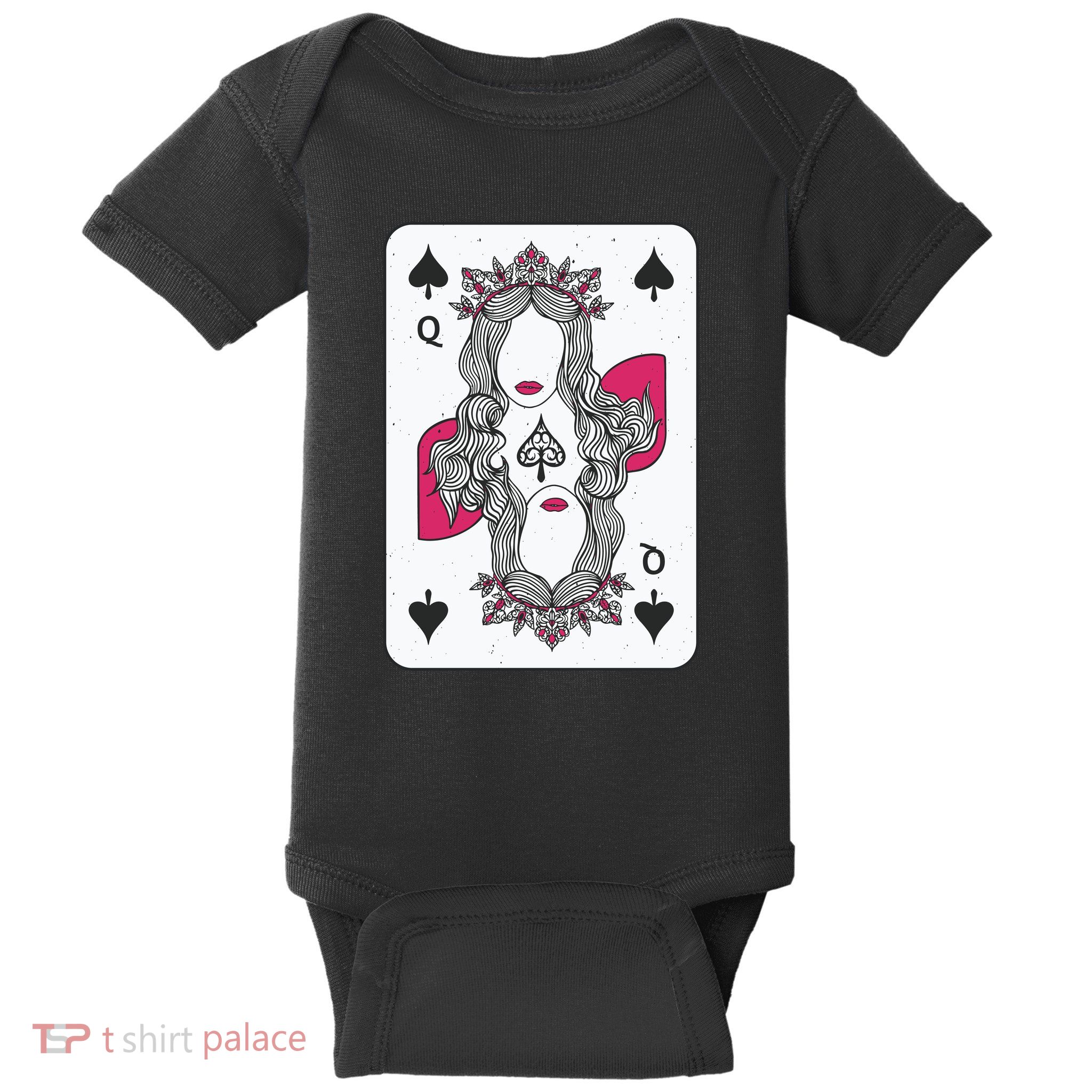 Queen Of Spades Baby Bodysuit