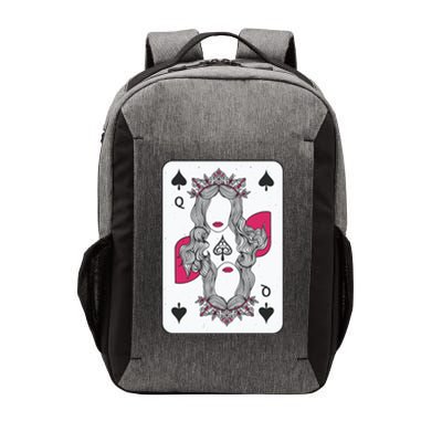 Queen Of Spades Vector Backpack