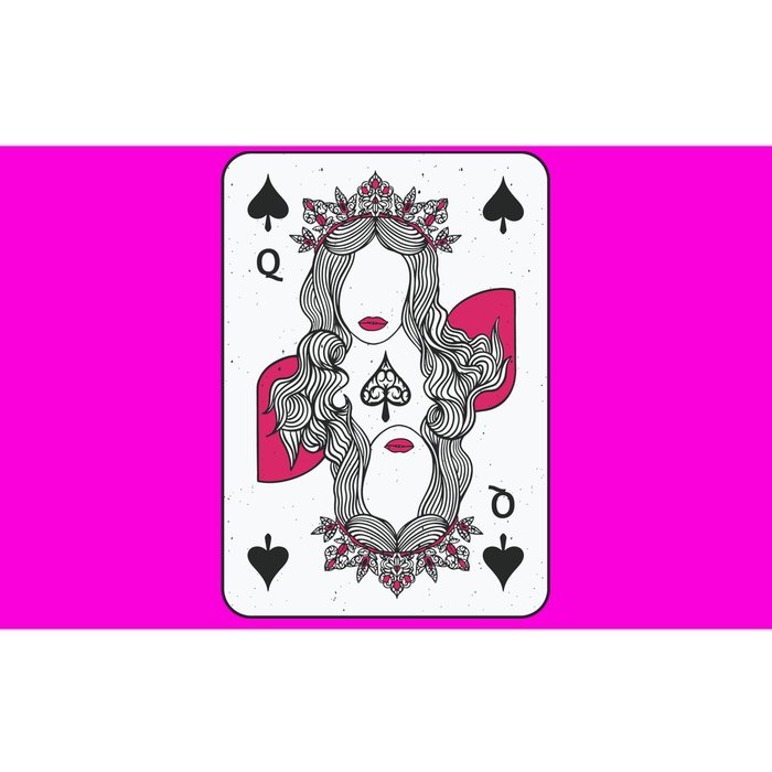 Queen Of Spades Bumper Sticker