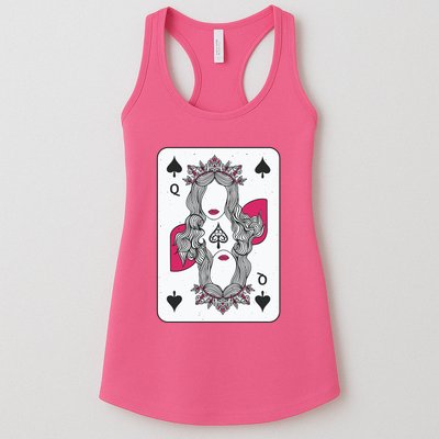 Queen Of Spades Womens Tank Top