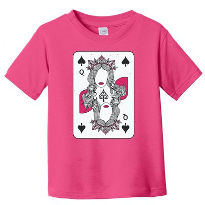 Queen Of Spades Toddler T-Shirt