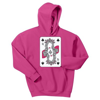 Queen Of Spades Kids Hoodie