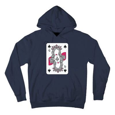 Queen Of Spades Tall Hoodie