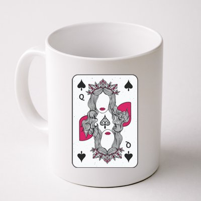 Queen Of Spades Coffee Mug