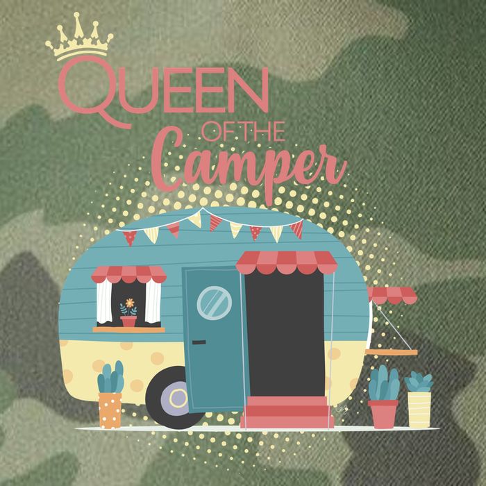Queen Of The Camper Legacy Tie Dye Trucker Hat