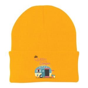 Queen Of The Camper Knit Cap Winter Beanie