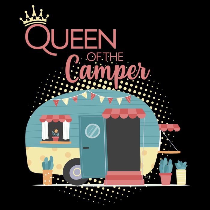 Queen Of The Camper USA-Made Doggie Bandana