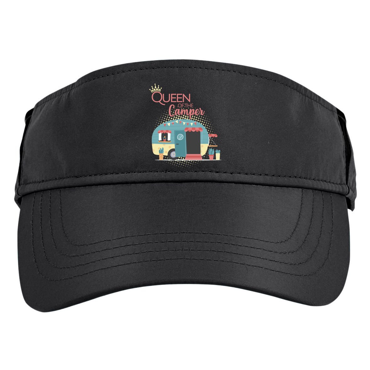 Queen Of The Camper Adult Drive Performance Visor