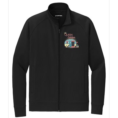 Queen Of The Camper Stretch Full-Zip Cadet Jacket