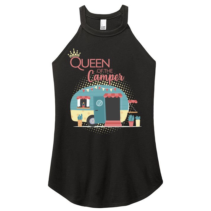 Queen Of The Camper Women's Perfect Tri Rocker Tank