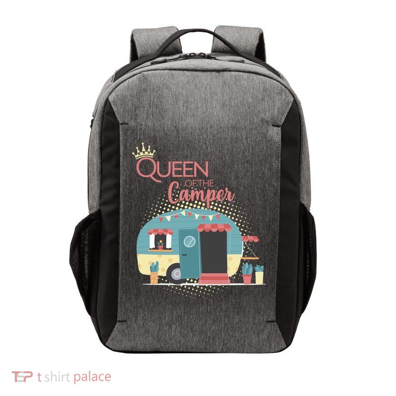 Queen Of The Camper Vector Backpack