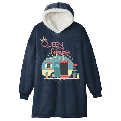 Queen Of The Camper Hooded Wearable Blanket